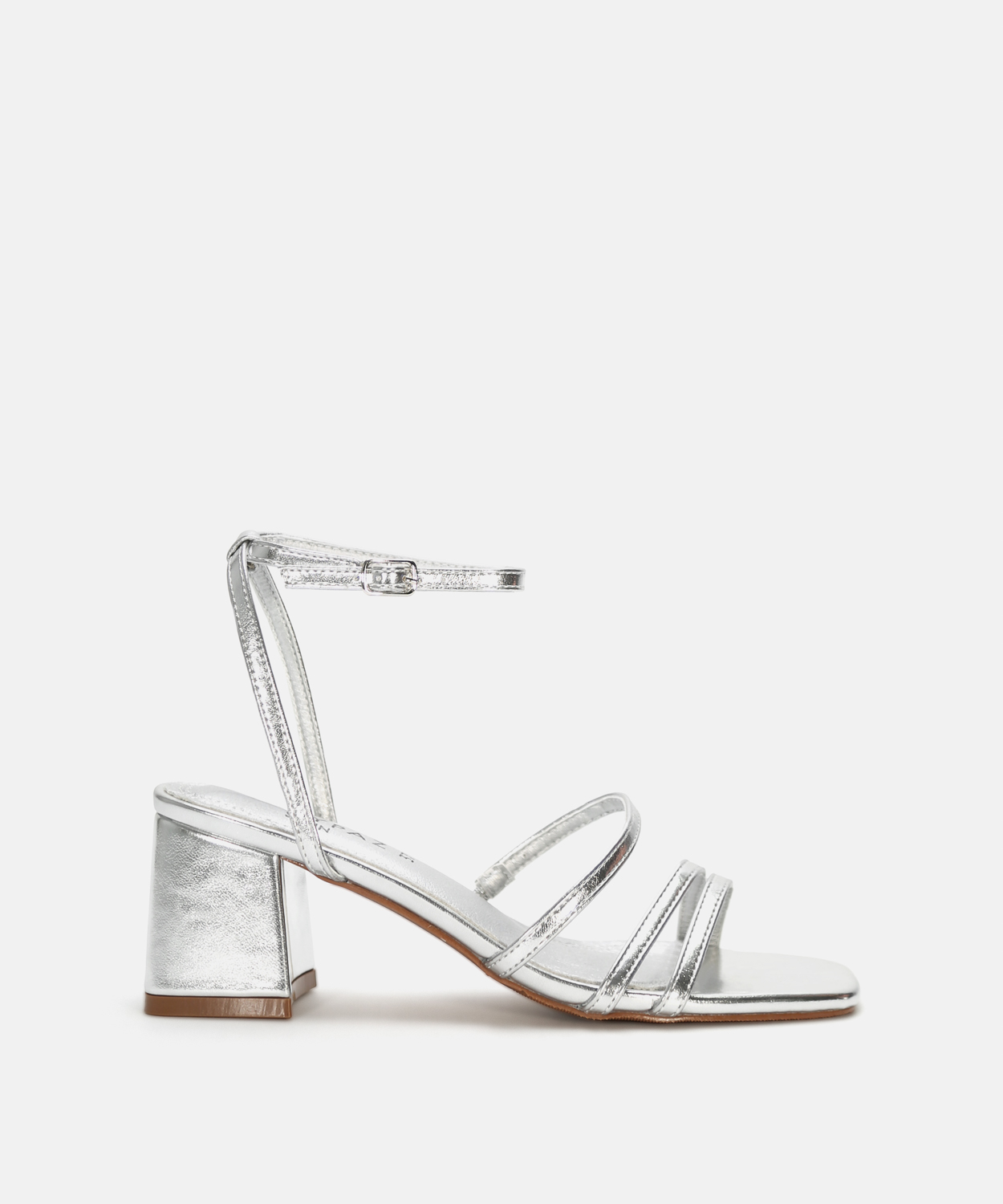 Sandalia tac&oacute;n tiras image number null